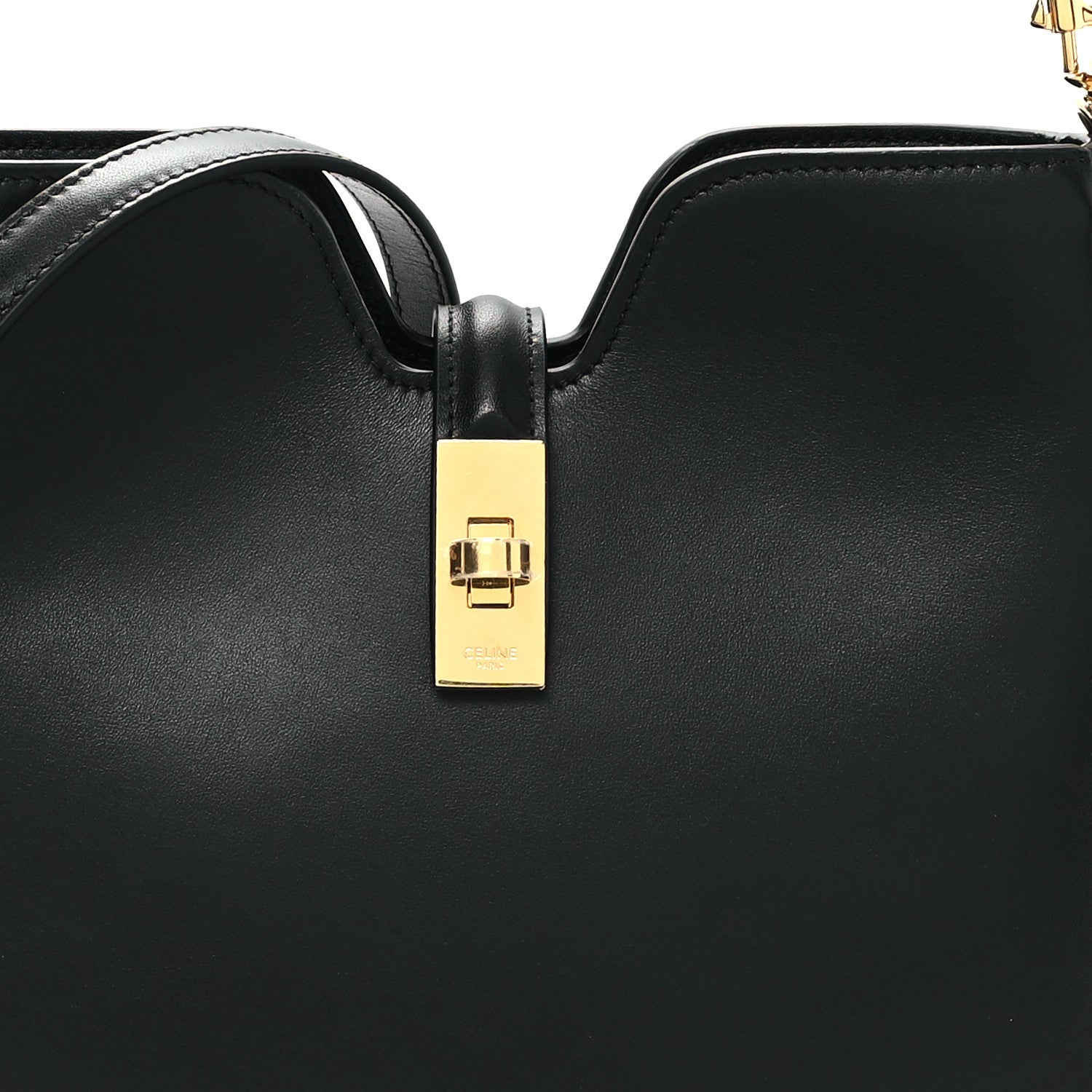 Celine Smooth Calfskin Small Camille 16 Soft Bag Black 7 of 9