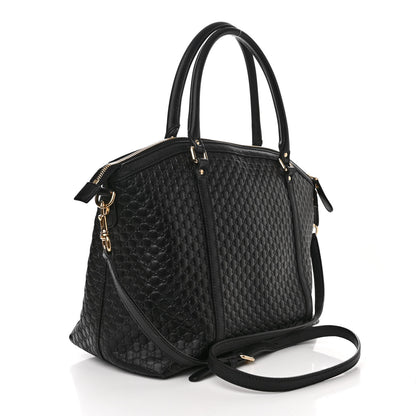 Gucci Soft Microguccissima Dome Satchel Black 3 of 15