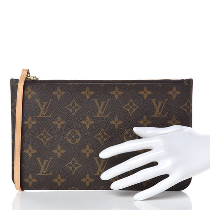 Louis Vuitton Monogram Neverfull MM GM Pochette 2 of 6