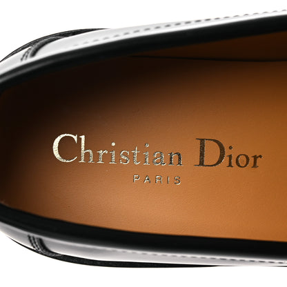 Christian Dior Brushed Calfskin Boy Platform Loafers 35.5 Black 9 of 11
