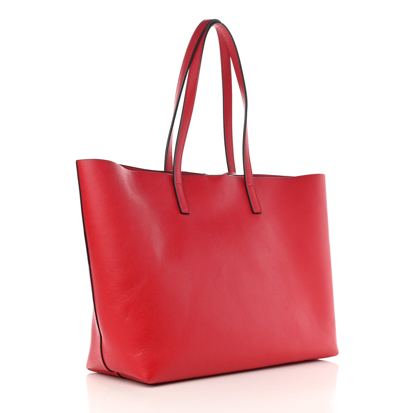 Calfskin Virtus Tote Red