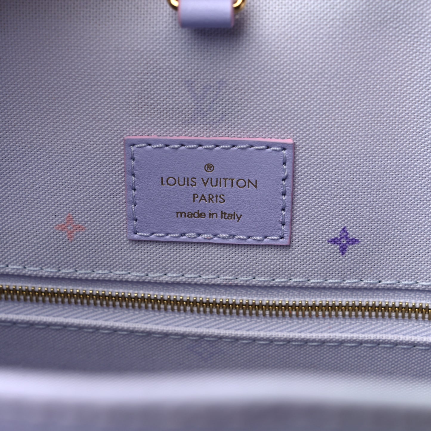 Monogram Giant Spring In The City Onthego GM Sunrise Pastel