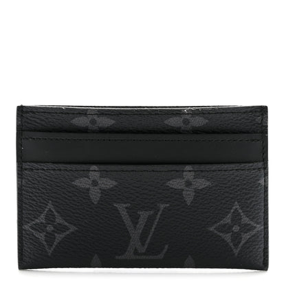 Louis Vuitton Monogram Eclipse Porte-Cartes Double Card Holder 1 of 9