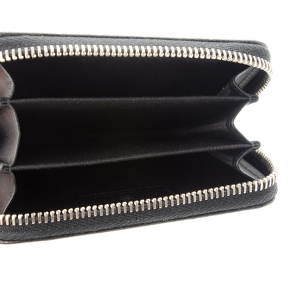 Chanel Caviar Quilted Diamond CC Zip Coin Purse Black 5 of 7