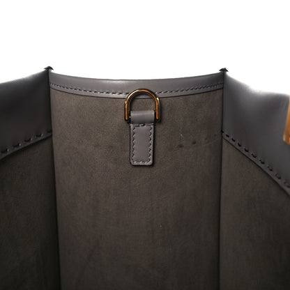 Fendi Vitello King Plexiglass Logo Embossed Medium Fendi Sunshine Shopper Tote Moon 10 of 10