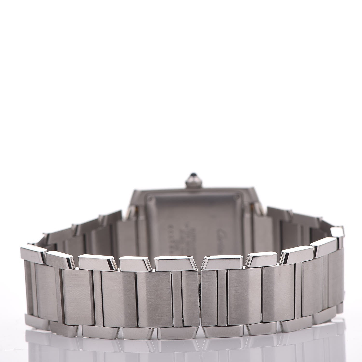 Cartier Stainless Steel 28mm Tank Francaise Automatic Watch 4 of 6