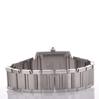 Cartier Stainless Steel 28mm Tank Francaise Automatic Watch 4 of 6