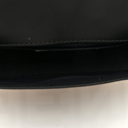 Fendi X MARC JACOBS Nappa Vitello King Logo Print Phone Baguette White Black 5 of 8