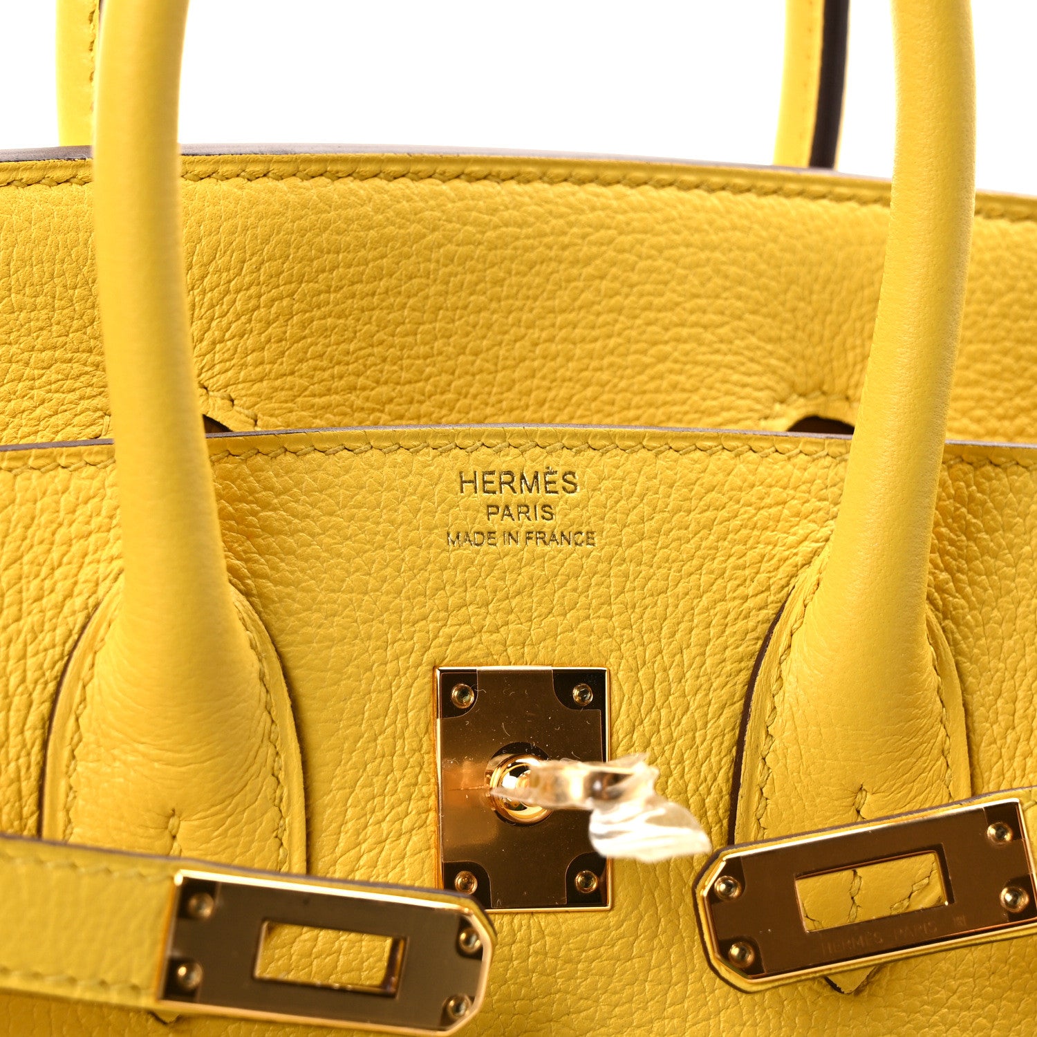 Hermes Taurillon Novillo Birkin 25 Jaune De Naples 6 of 10