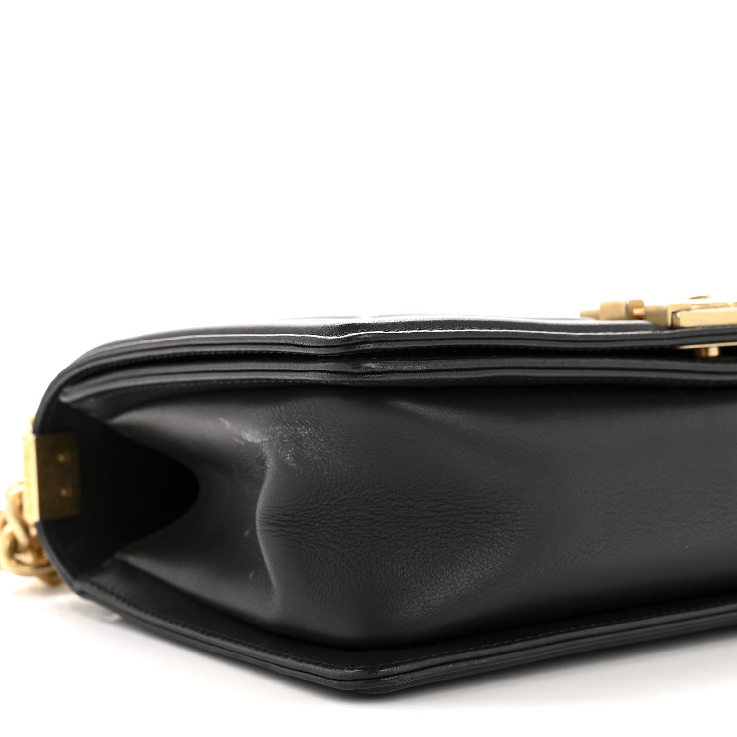 Chanel Calfskin Quilted Medium Boy Flap Black 9 of 13