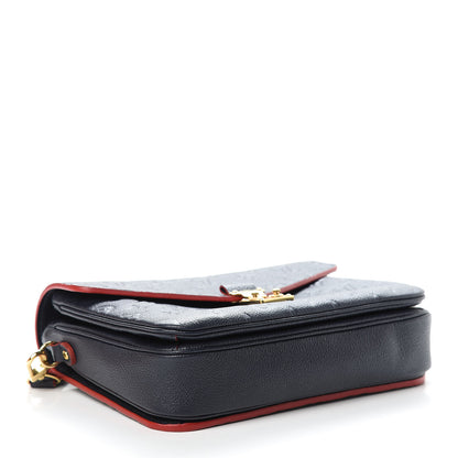 Louis Vuitton Empreinte Pochette Metis Marine Rouge 4 of 11