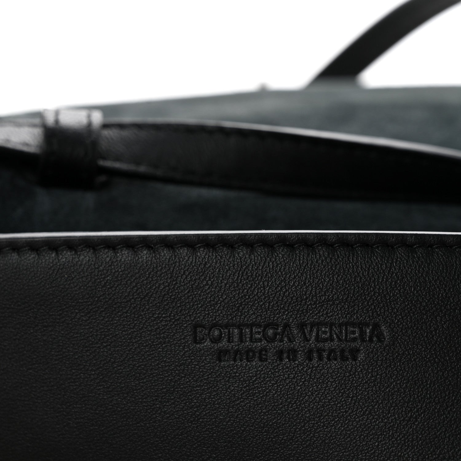 Bottega Veneta Lambskin Maxi Intrecciato Mini Cassette Crossbody Bag Black 6 of 12