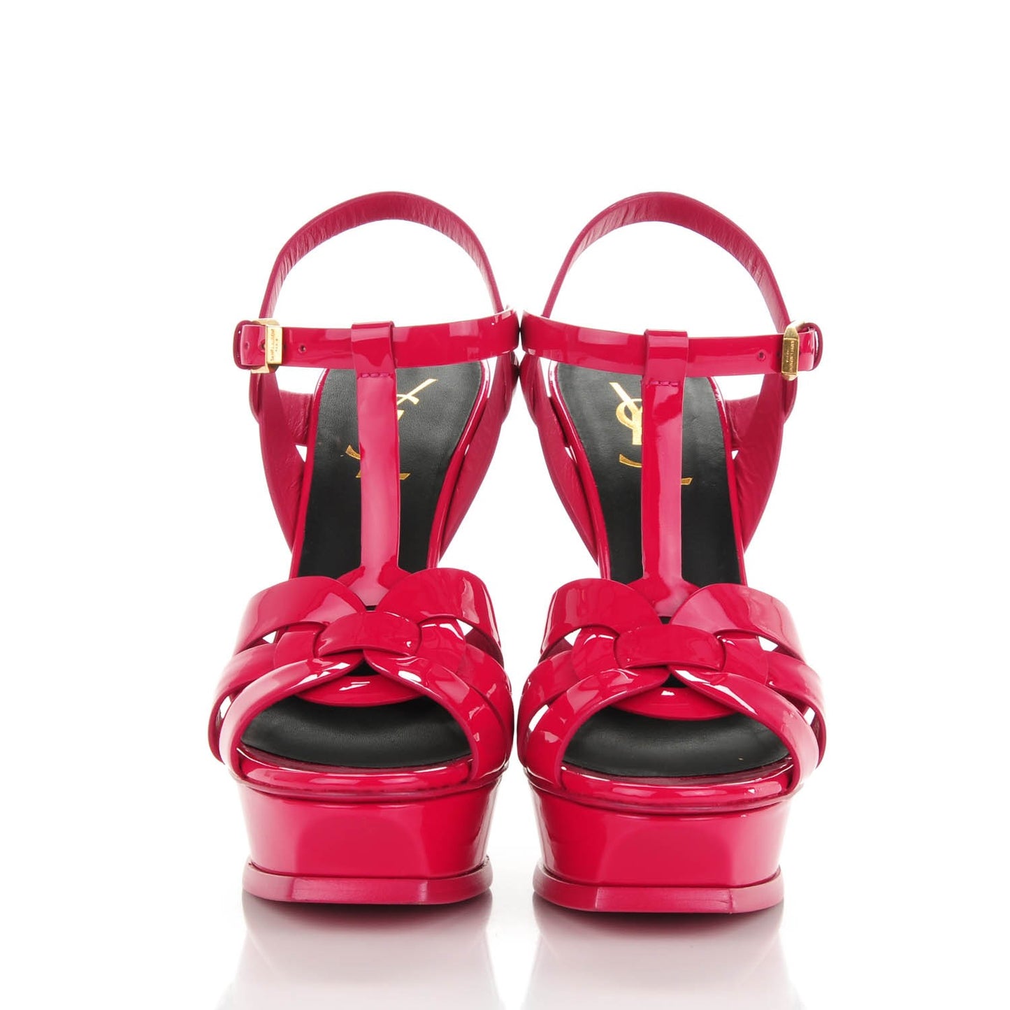 Patent Tribute 105 Platform Sandals 37 Fuchsia