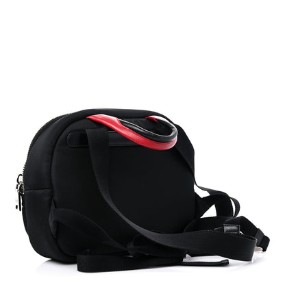 Prada Tessuto Nylon Pocket Top Handle Cargo Backpack Black 2 of 7