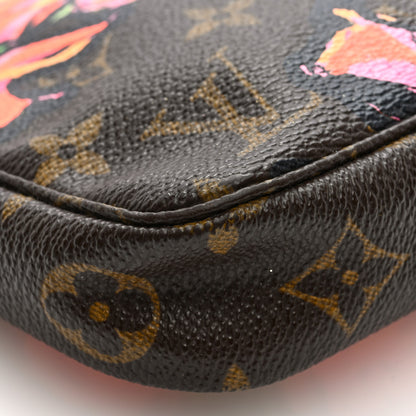 Louis Vuitton Monogram Roses Pochette Accessories 8 of 9