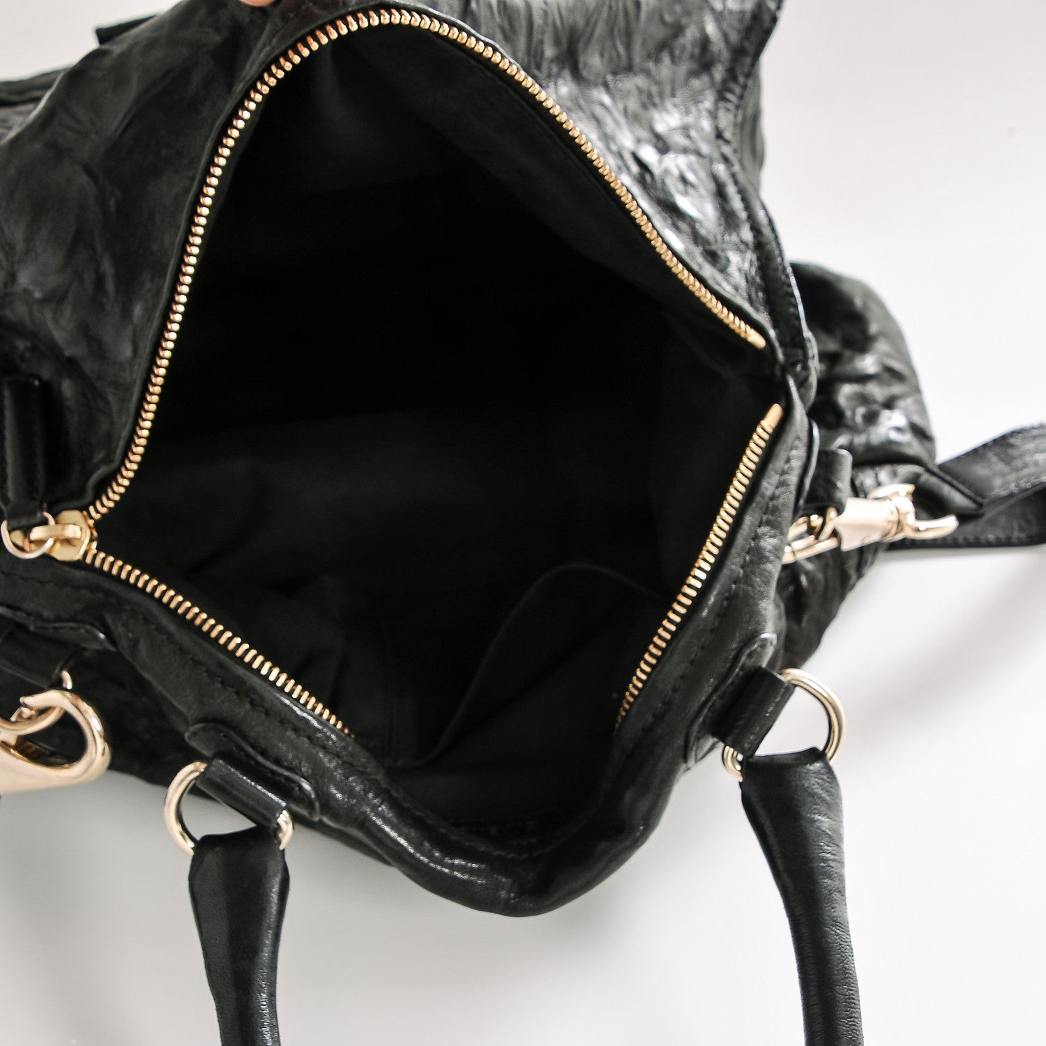 Givenchy Tumbled Sheepskin Large Pandora Black 5 of 6