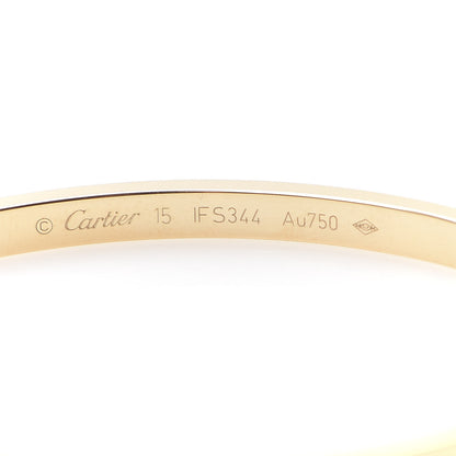 Cartier 18K Yellow Gold Small LOVE Bracelet 15 4 of 6