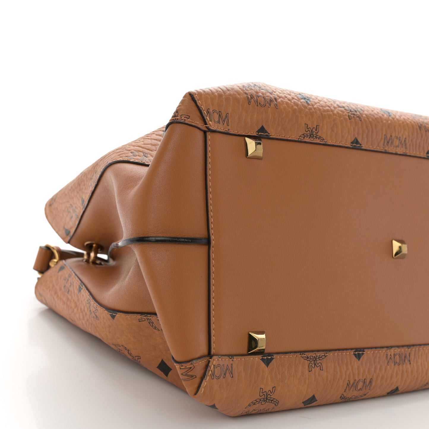 Visetos Large Essential Tote Cognac
