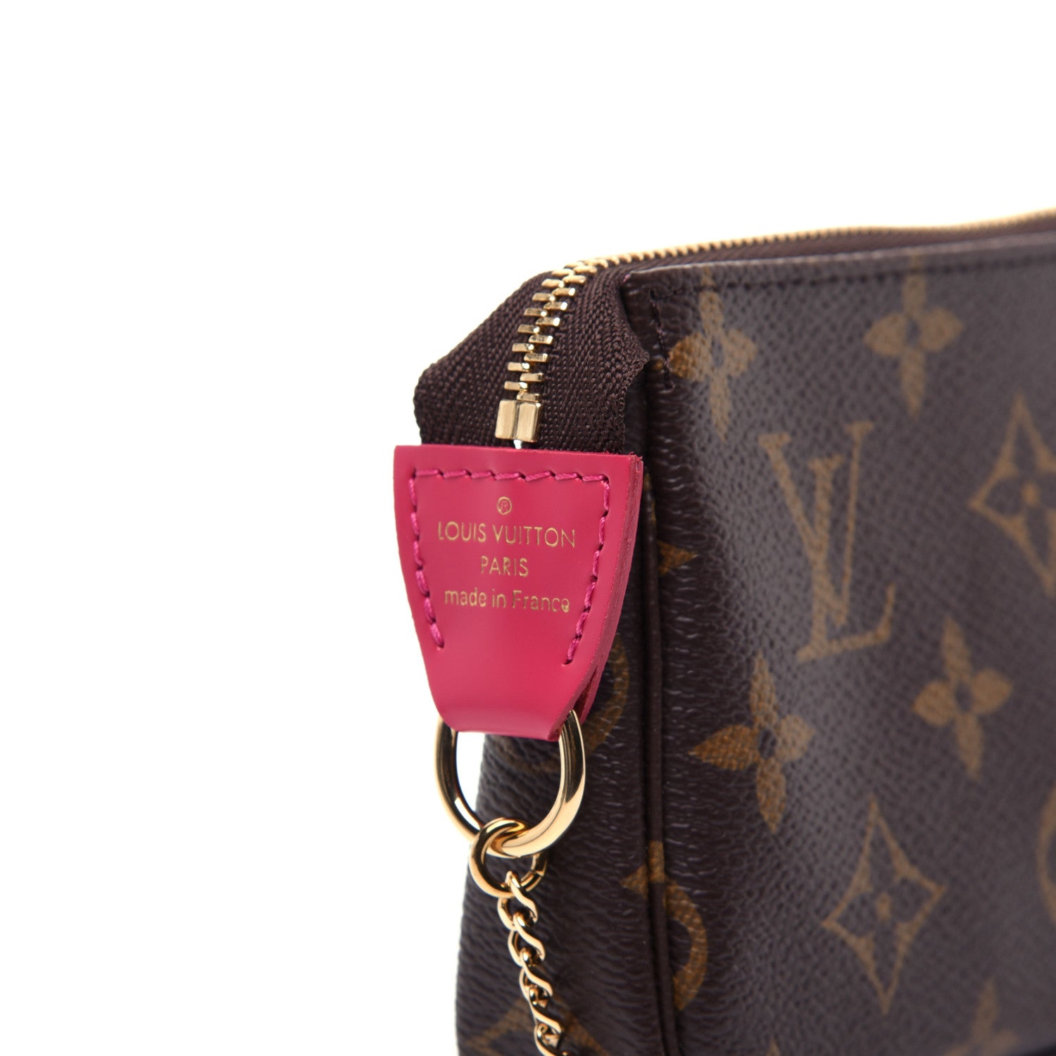 Louis Vuitton Monogram 2020 Christmas Animation Roller Coaster Mini Pochette Accessories Pivoine 8 of 11