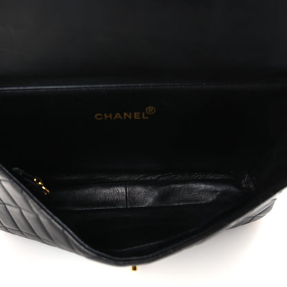 Chanel Lambskin Quilted Medium Double Sided Flap Black 5 of 12