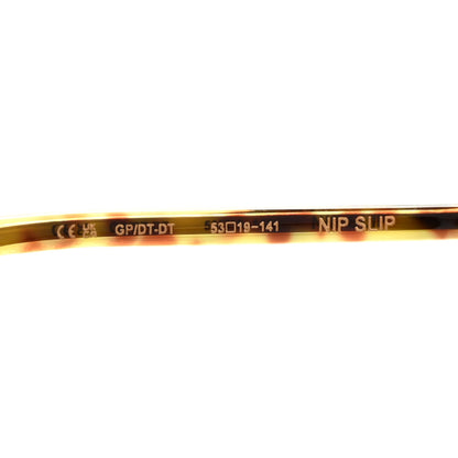 Chrome Hearts Metal Nip Slip Sunglasses  Gold Dark Tan 6 of 9