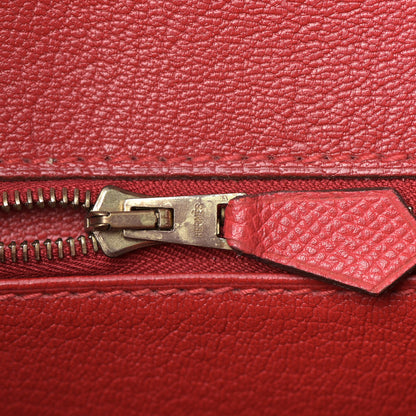 Hermes Epsom Birkin 35 Rouge Casaque 18 of 43