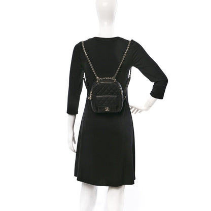 Chanel Caviar Quilted Small CC Day Backpack Black 2 of 9