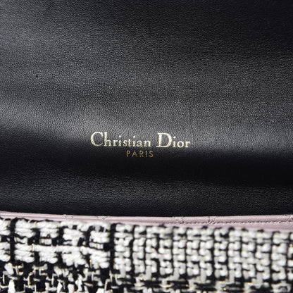 Christian Dior Tweed Miss Dior Flap Black 6 of 8
