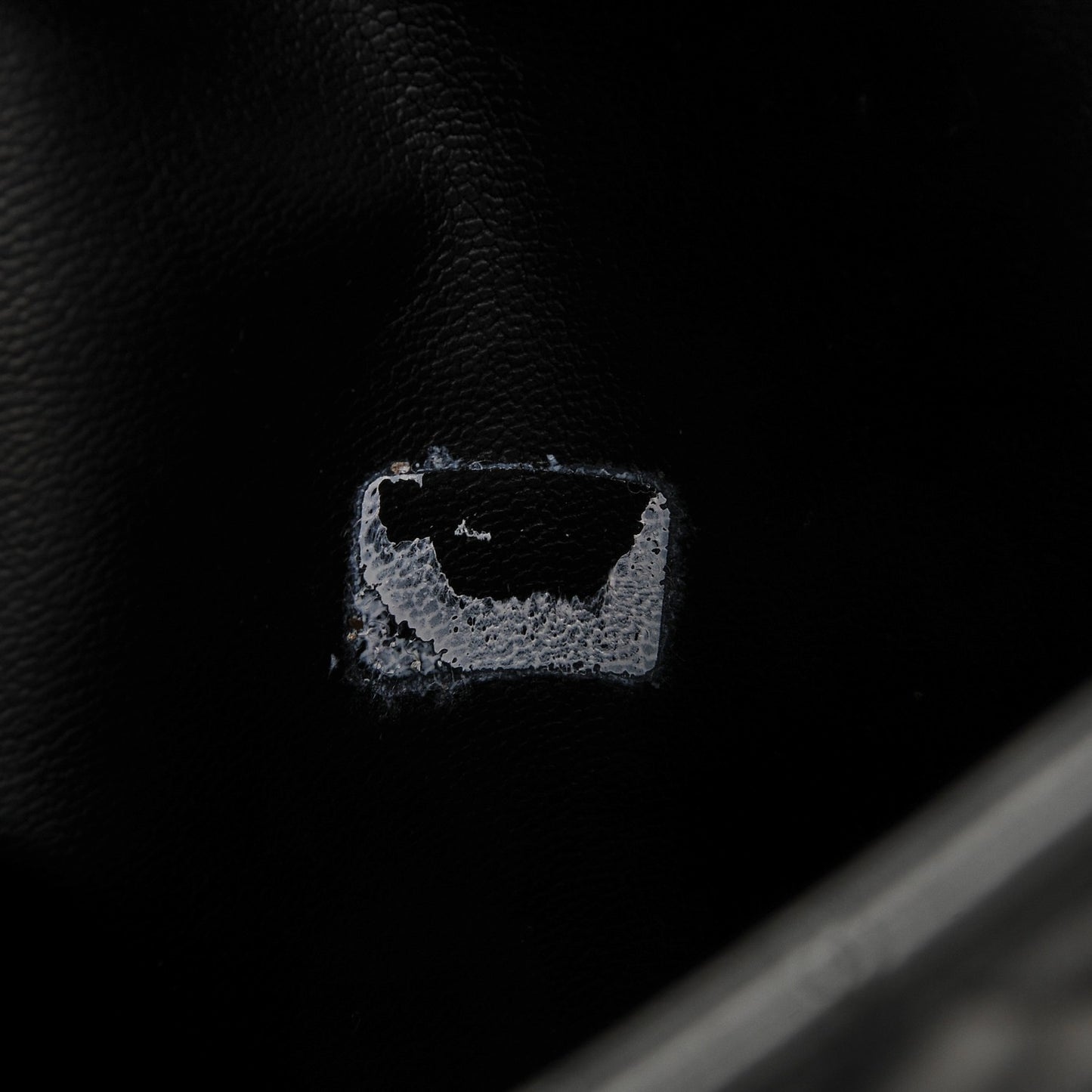 Lambskin Quilted Shoulder Bag Black