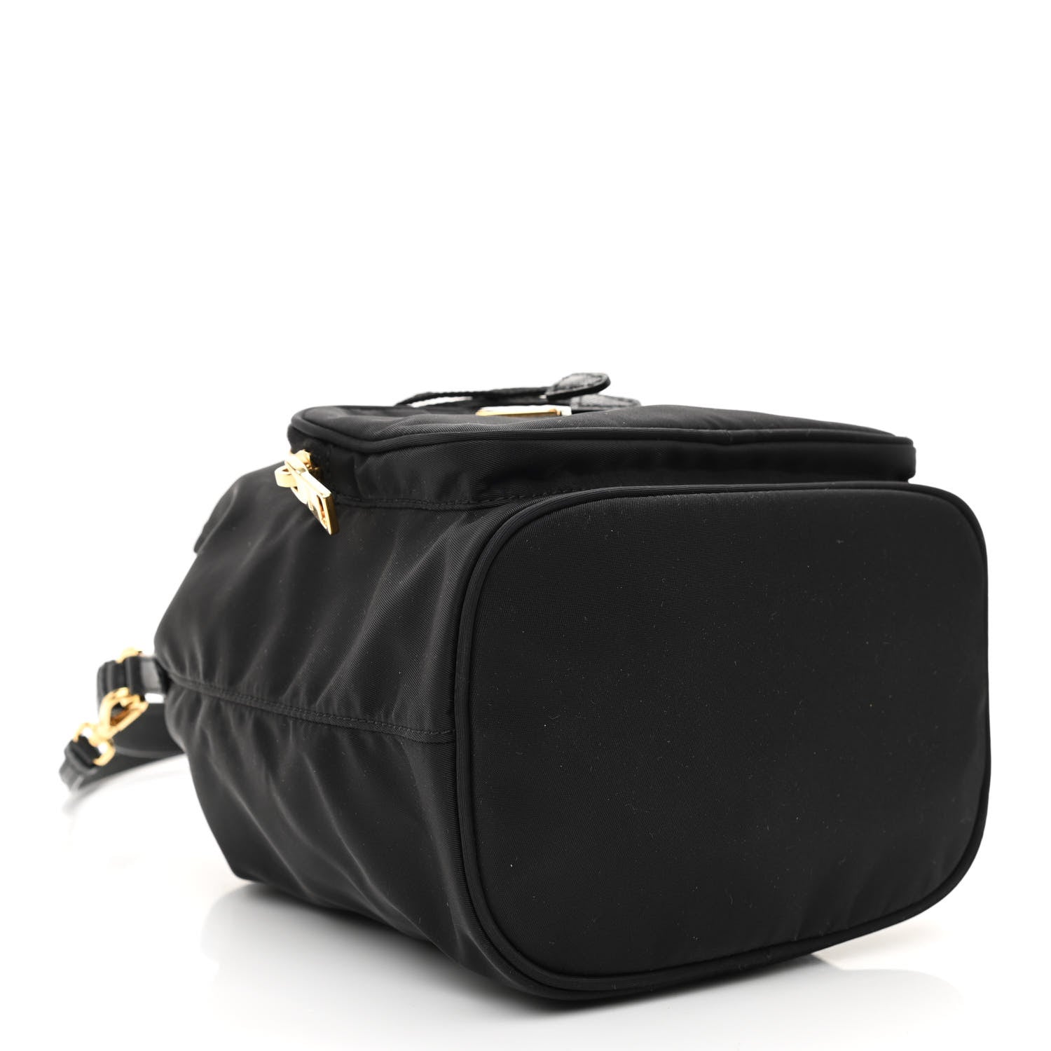 Prada Re-Nylon Duet Drawstring Shoulder Bag Black 4 of 9