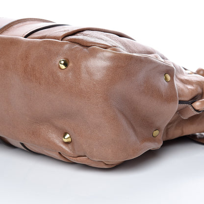 Chloe Lambskin Medium Heloise Satchel Gazelle 7 of 15