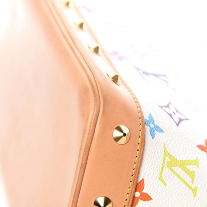 Louis Vuitton Monogram Multicolor Alma White 14 of 19