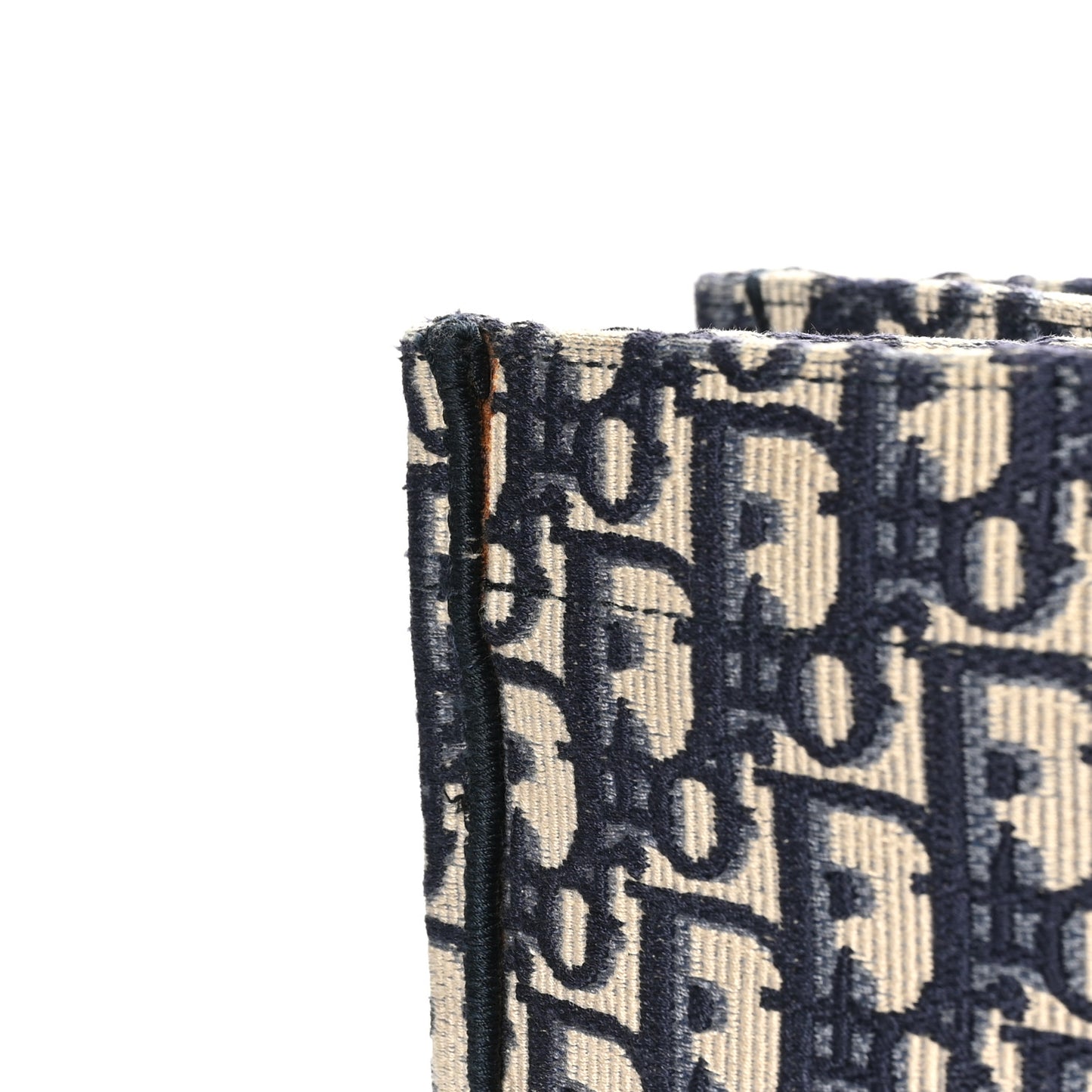 Oblique Large Book Tote Blue Multicolor