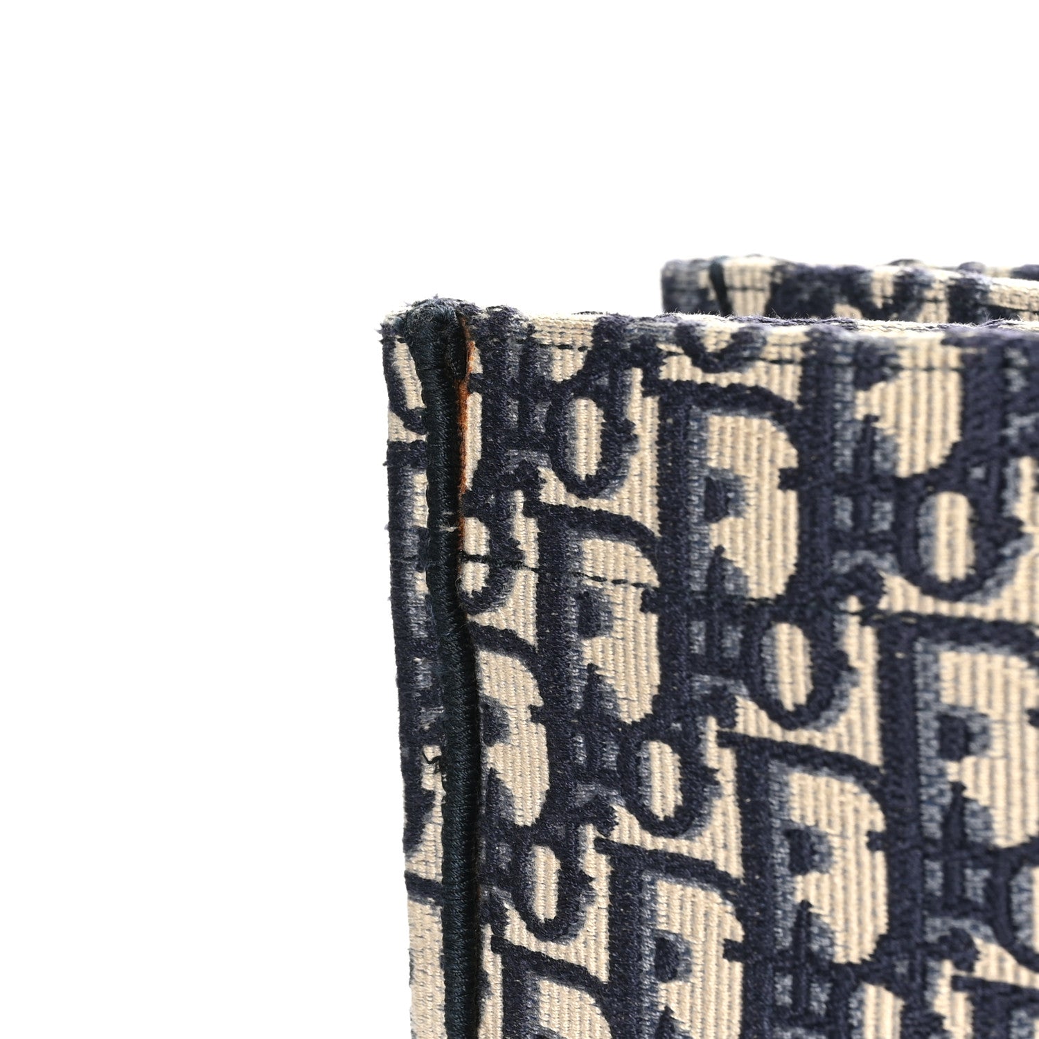 Christian Dior Oblique Large Book Tote Blue Multicolor 10 of 10