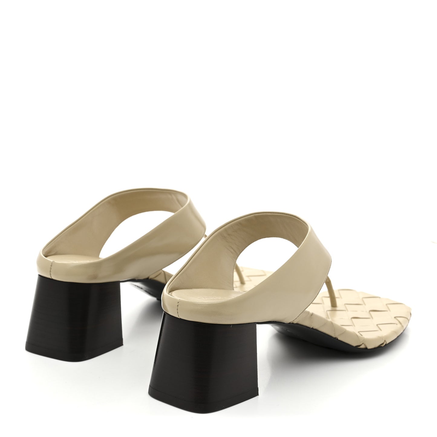 Cushion Lux Marella Thong Sandals 39.5 Light Butterscotch