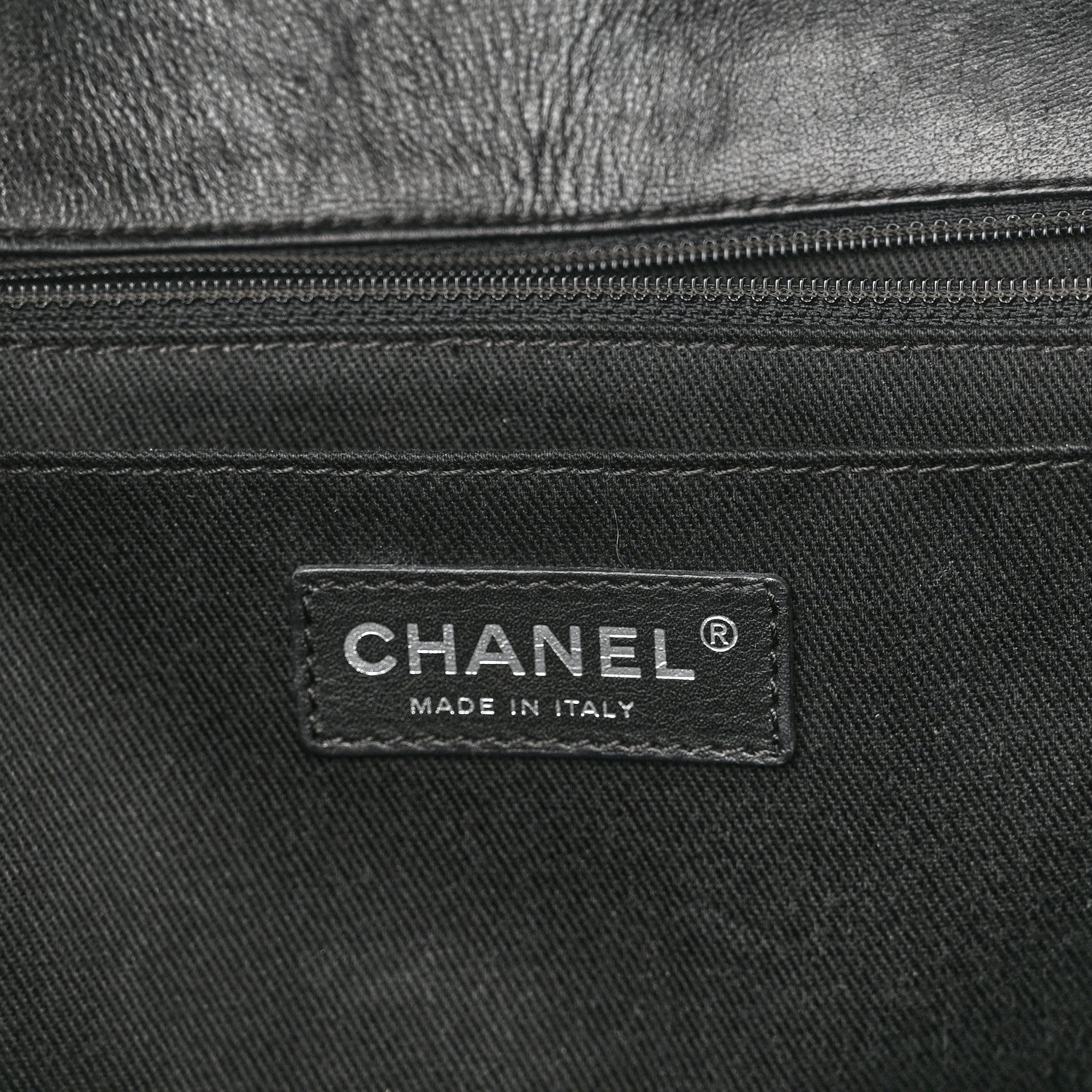 Chanel Vinyl Quilted In the Business Flap Bag Black 6 of 11