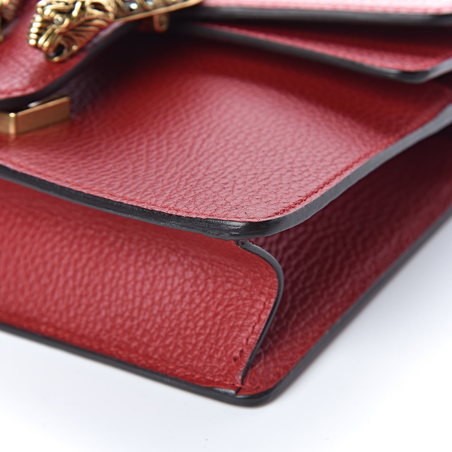 Gucci Calfskin Mini Dionysus Shoulder Bag Hibiscus Red 9 of 10