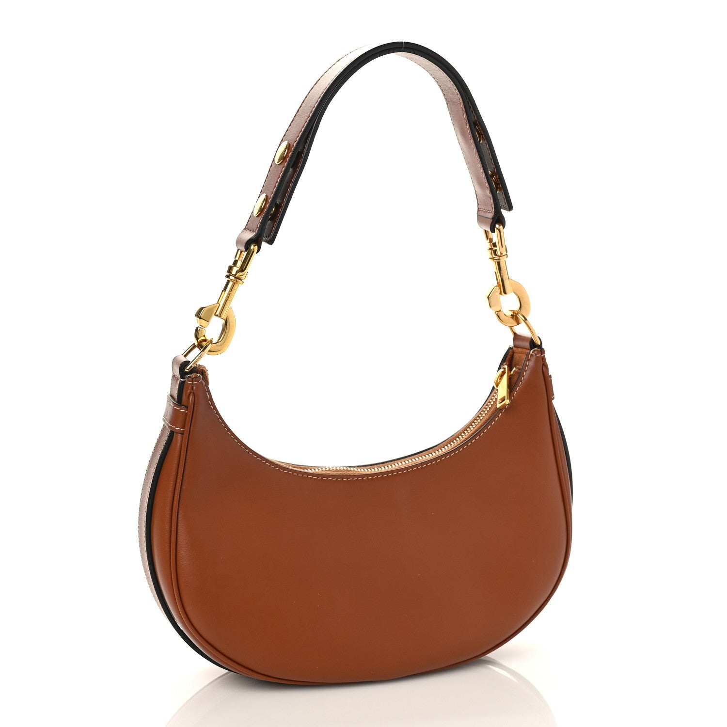 Celine Smooth Calfskin Medium Strap Ava Shoulder Bag Tan 3 of 7