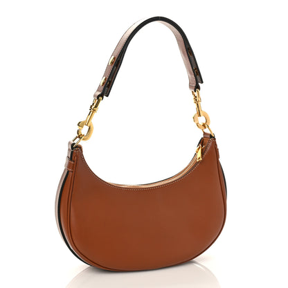 Celine Smooth Calfskin Medium Strap Ava Shoulder Bag Tan 3 of 7