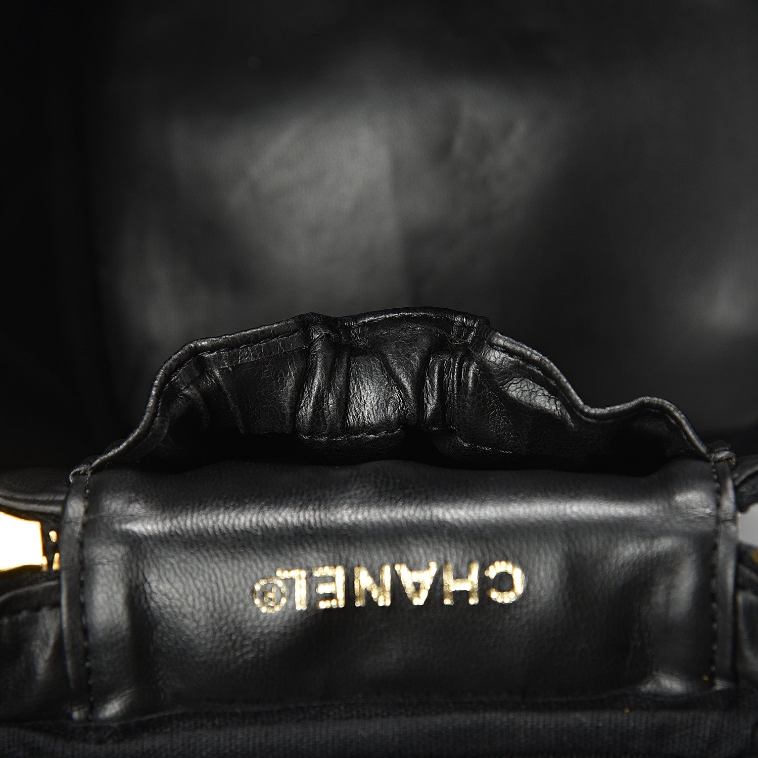 Chanel Caviar Cosmetic Vanity Bag Black 10 of 16