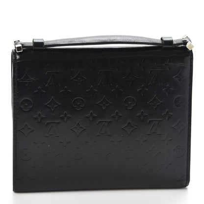 Louis Vuitton Vernis Glace Anouchka PM Wallet Black 2 of 10