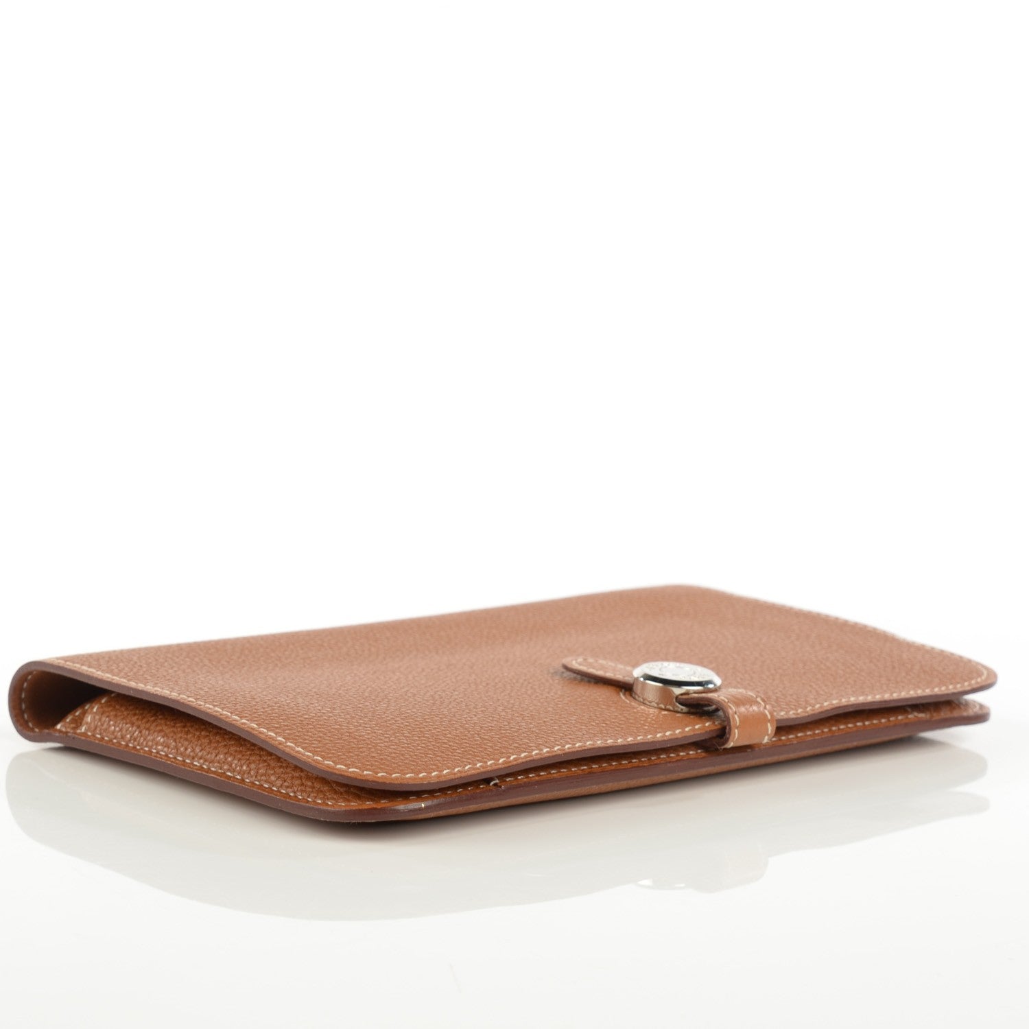 Hermes Togo Dogon Duo Wallet Gold 4 of 11