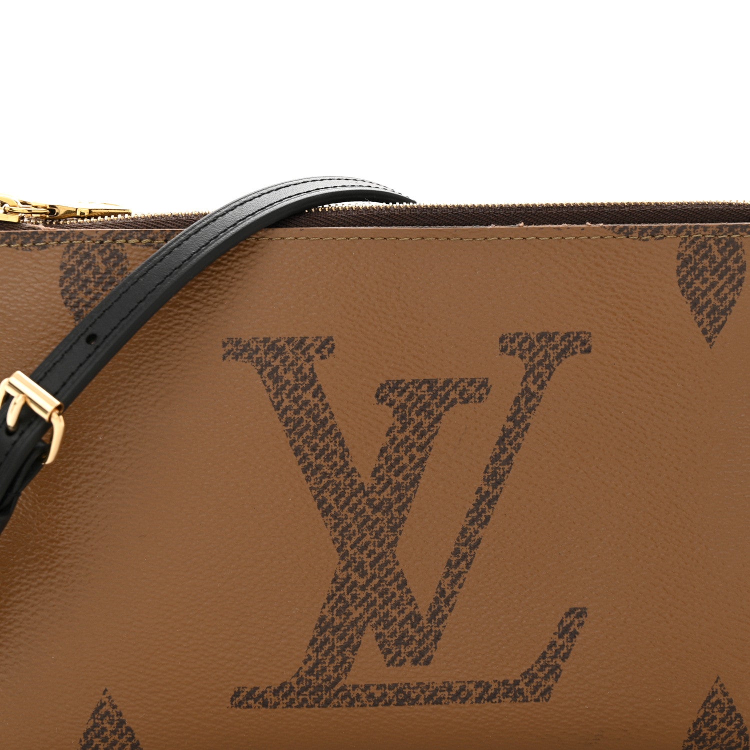Louis Vuitton Reverse Monogram Giant Double Zip Pochette 10 of 13