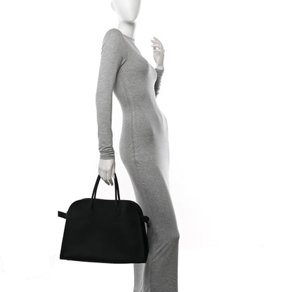 The Row Matte Grained Calfskin Soft Margaux 15 Black 2 of 9