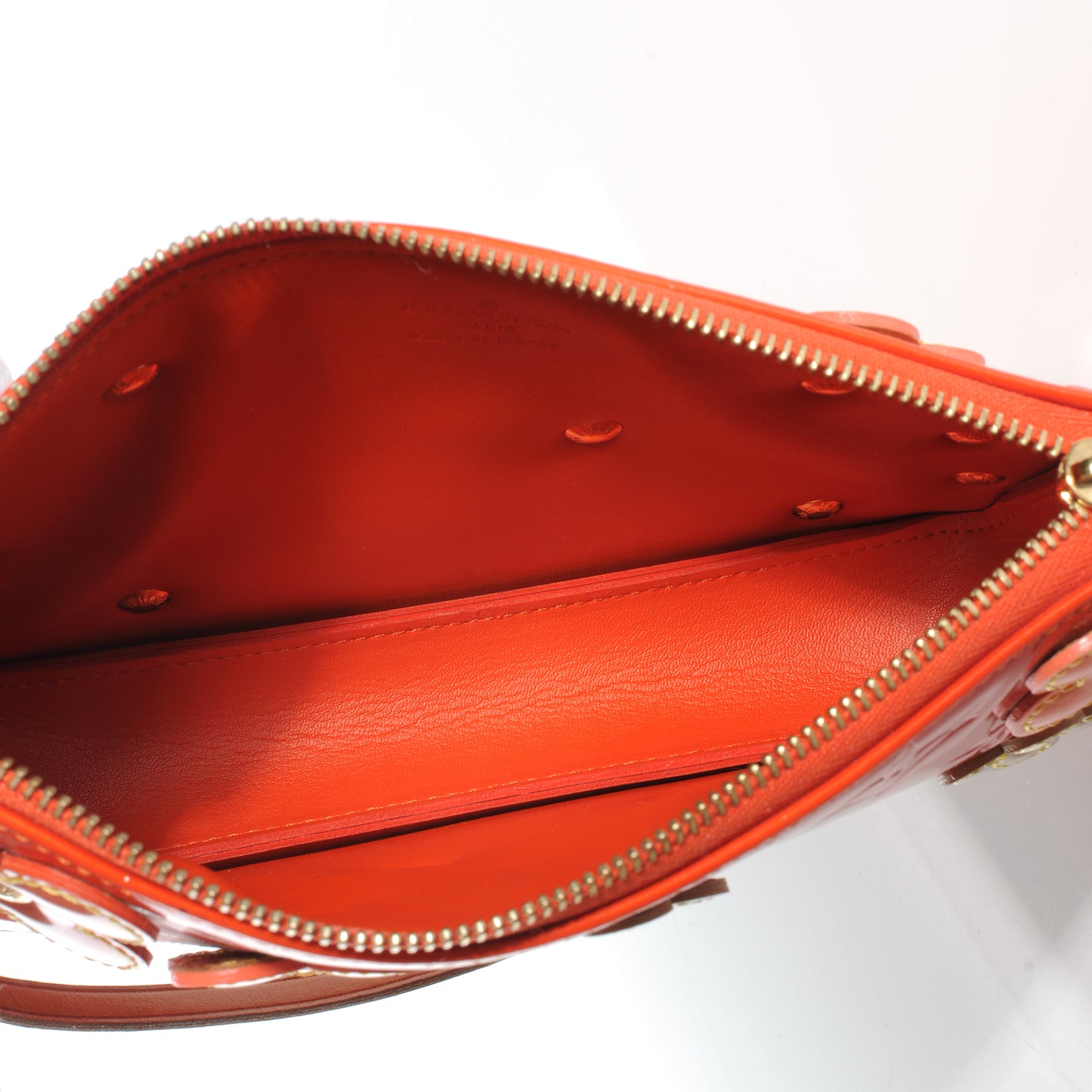 Vernis Lexington Fleurs Pochette Orange