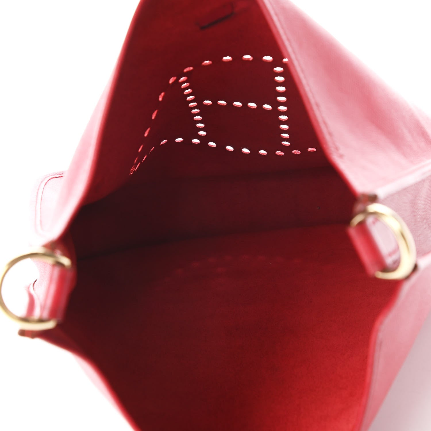 Hermes Courchevel Evelyne GM Rouge Vif 5 of 15