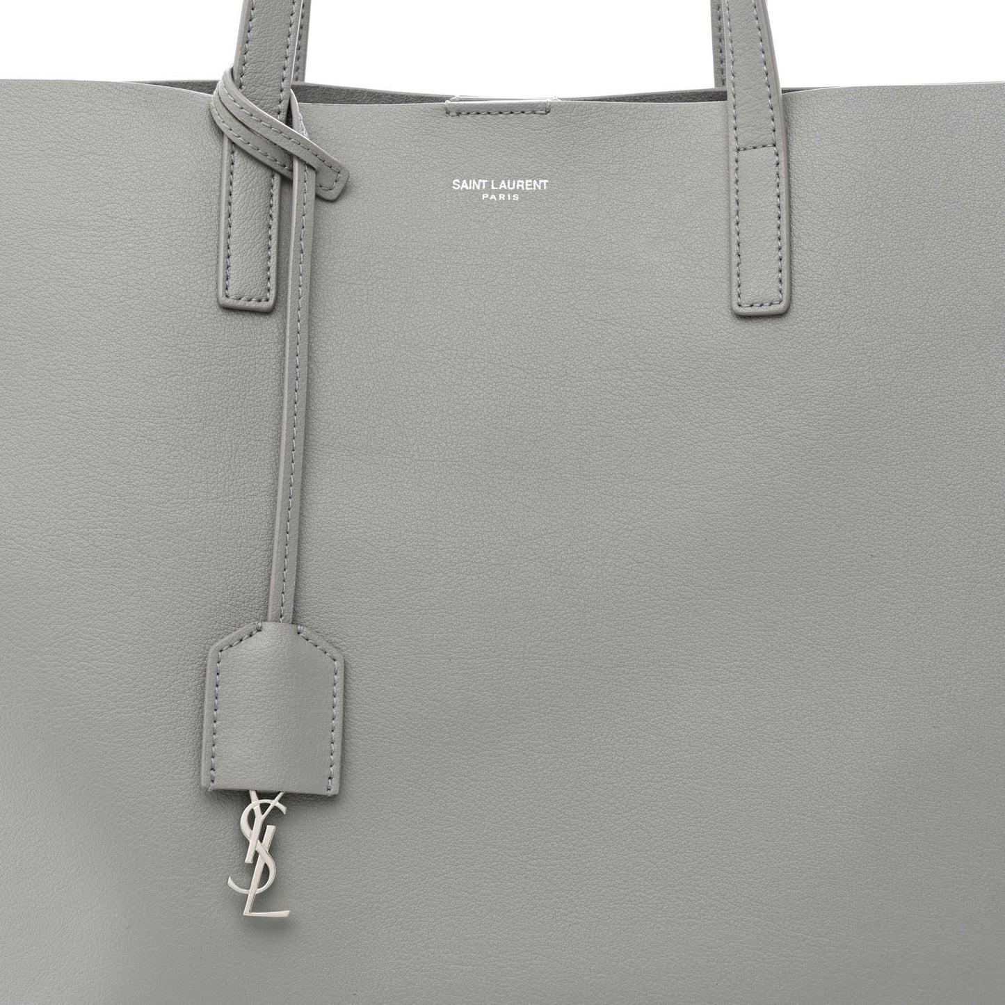 Calfskin East West Shopping Tote Fog