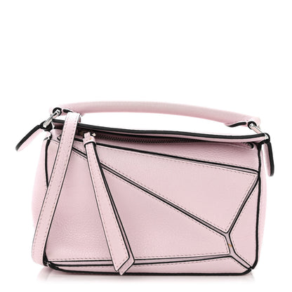 Loewe Calfskin Mini Puzzle Bag Icy Pink 1 of 11