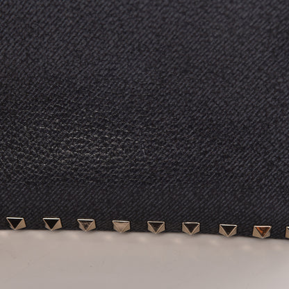 Valentino Garavani Pebbled Calfskin Rockstud Camera Crossbody Bag Deep Denim 13 of 14