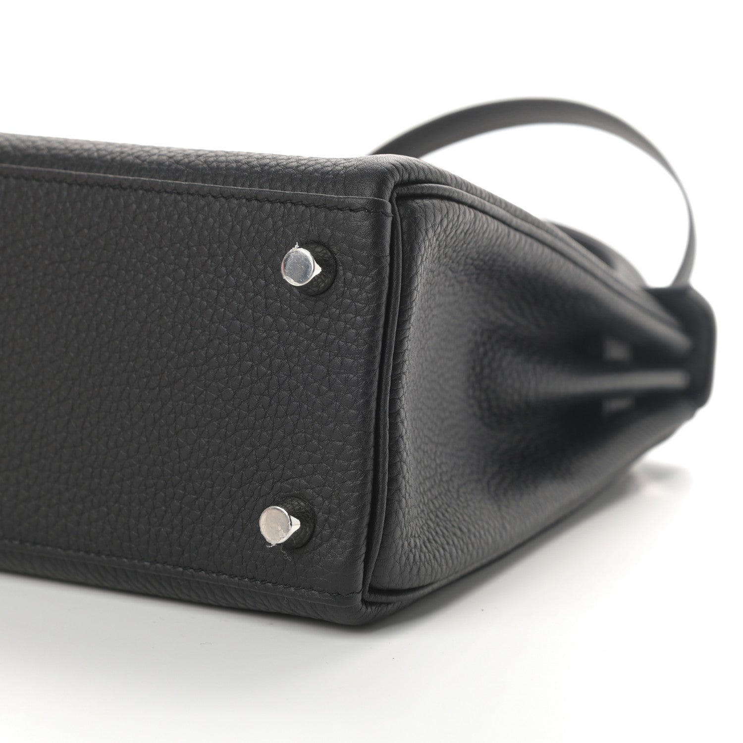 Hermes Togo Kelly Retourne 25 Black 10 of 13